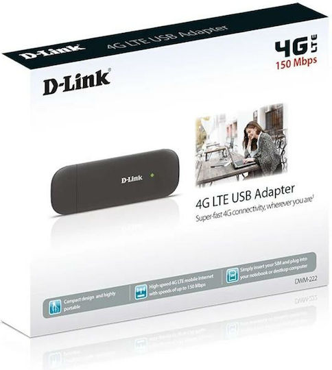 D-Link DWM-222W/R Ασύρματος USB Αντάπτορας Δικτύου 150Mbps - Image 6
