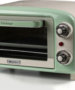 Ariete Vintage Mini 00C391904AR0 Ηλεκτρικό Φουρνάκι 10lt Χωρίς Εστίες Πράσινο