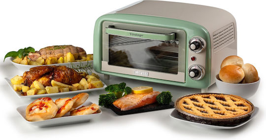 Ariete Vintage Mini 00C391904AR0 Ηλεκτρικό Φουρνάκι 10lt Χωρίς Εστίες Πράσινο - Image 6