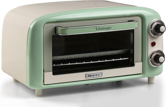 Ariete Vintage Mini 00C391904AR0 Ηλεκτρικό Φουρνάκι 10lt Χωρίς Εστίες Πράσινο - Image 7