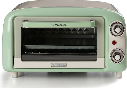 Ariete Vintage Mini 00C391904AR0 Ηλεκτρικό Φουρνάκι 10lt Χωρίς Εστίες Πράσινο - Image 8