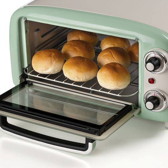 Ariete Vintage Mini 00C391904AR0 Ηλεκτρικό Φουρνάκι 10lt Χωρίς Εστίες Πράσινο - Image 10