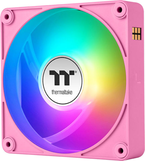 Thermaltake CT120 EX Case Fan με ARGB Φωτισμό 3τμχ Ροζ - Image 2