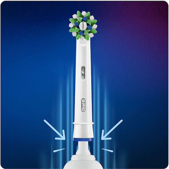 Oral-B Pro CrossAction Ανταλλακτικές Κεφαλές για Ηλεκτρική Οδοντόβουρτσα 860373 6τμχ - Image 8