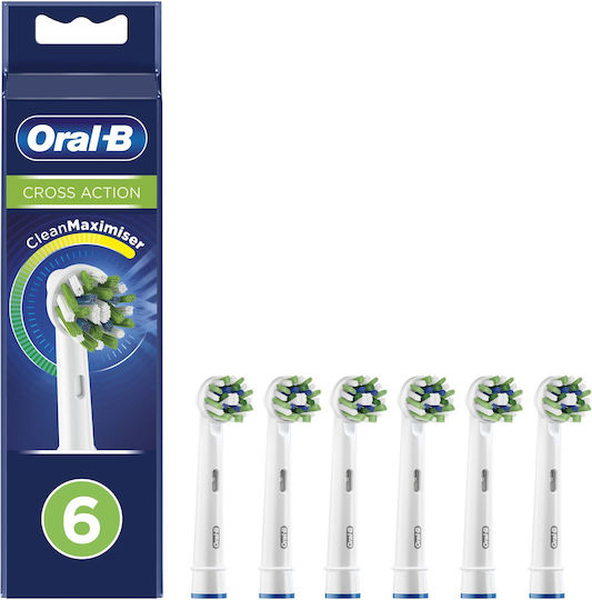 Oral-B Pro CrossAction Ανταλλακτικές Κεφαλές για Ηλεκτρική Οδοντόβουρτσα 860373 6τμχ - Image 3