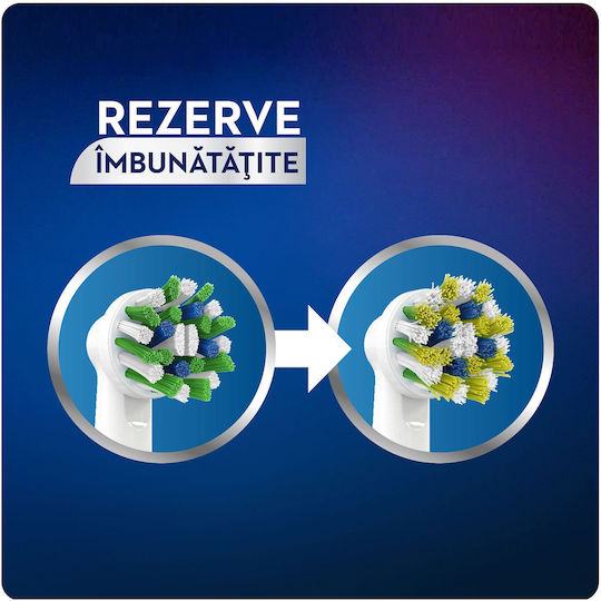 Oral-B Pro CrossAction Ανταλλακτικές Κεφαλές για Ηλεκτρική Οδοντόβουρτσα 860373 6τμχ - Image 5