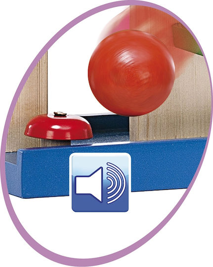 Eichhorn Βρεφικό Παιχνίδι Marble Run House από Ξύλο για 12+ Μηνών 100002025 - Image 4