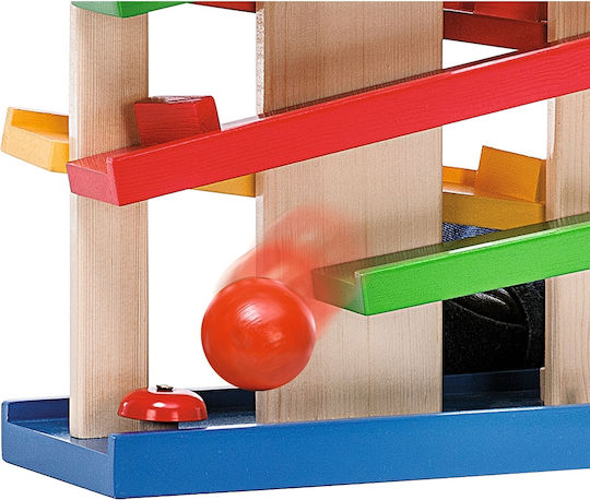 Eichhorn Βρεφικό Παιχνίδι Marble Run House από Ξύλο για 12+ Μηνών 100002025 - Image 5
