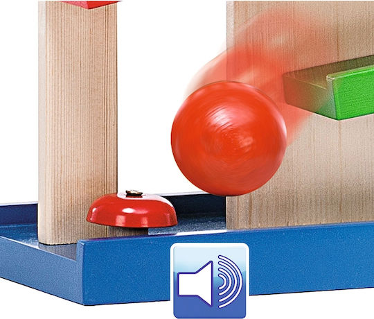 Eichhorn Βρεφικό Παιχνίδι Marble Run House από Ξύλο για 12+ Μηνών 100002025 - Image 6