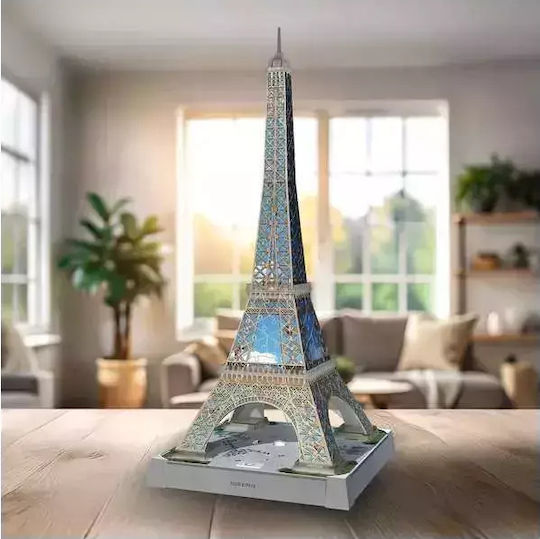 Παιδικό Puzzle 3D Iconics Πύργος του Άιφελ Night Edition 216pcs Ravensburger - Image 6