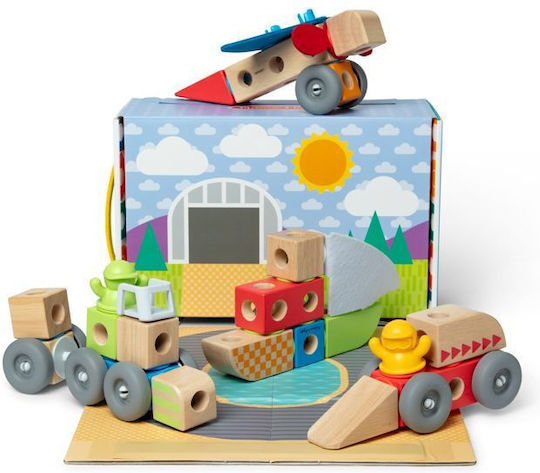 Melissa & Doug Παιχνίδι Κατασκευών Ξύλινo S71024164 - Image 2