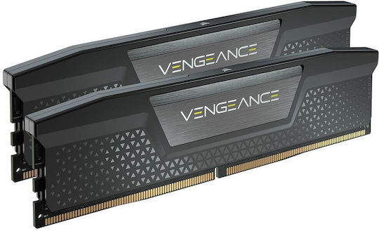 Corsair Vengeance DDR5 64GB RAM με 2x32GB Modules και Ταχύτητα 6000 για Desktop CMK64GX5M2D6000Z40