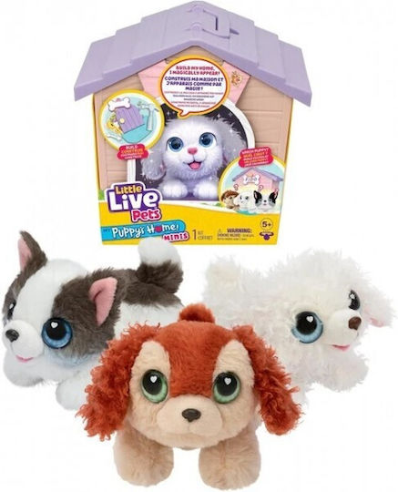 Giochi Preziosi Little Live Pets Μωβ Σπιτάκι με Κουταβάκι Έκπληξη για 5+ Ετών 26616A - Image 5