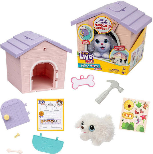 Giochi Preziosi Little Live Pets Μωβ Σπιτάκι με Κουταβάκι Έκπληξη για 5+ Ετών 26616A - Image 6