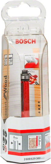 Bosch Φρέζα Καρβιδίου για Ξύλο 9.5mm x 25.8mm με Οδηγό και Ρουλεμάν