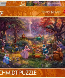 Puzzle 2D Disney Kinkade: Robin Hood 1000pcs