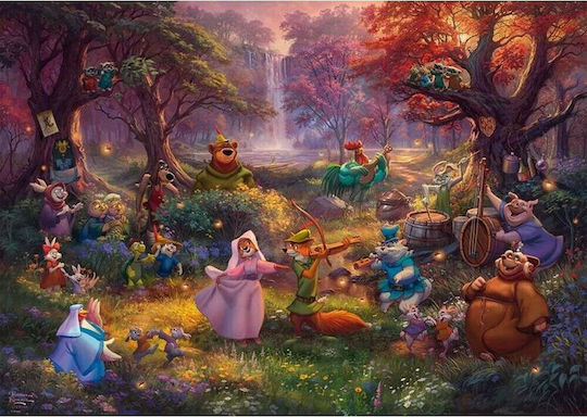 Puzzle 2D Disney Kinkade: Robin Hood 1000pcs - Image 2