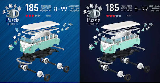 Volkswagen T1 Puzzle 2D 162pcs - Image 3