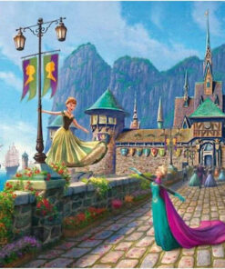 Alternative view of Celebration in Arendelle Puzzle 2D 1000pcs