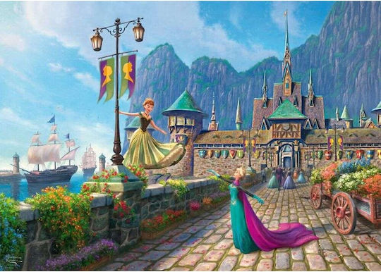 Celebration in Arendelle Puzzle 2D 1000pcs - Image 2