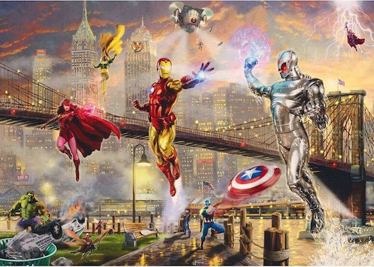 Thomas Kinkade Iron Man Marvel G Puzzle 2D 1000pcs - Image 2
