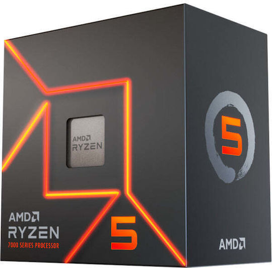 AMD Ryzen 5 7400 4.3GHz Επεξεργαστής 6 Πυρήνων για Socket AM5 σε Κουτί με Ψύκτρα - Image 4