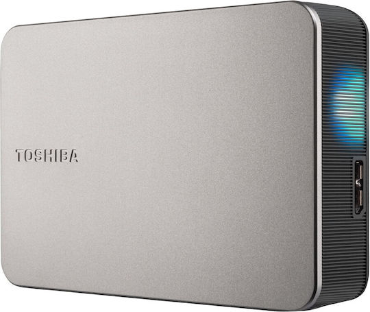 Toshiba Canvio Flex USB 3.2 Εξωτερικός HDD 4TB 2.5" Ασημί - Image 6