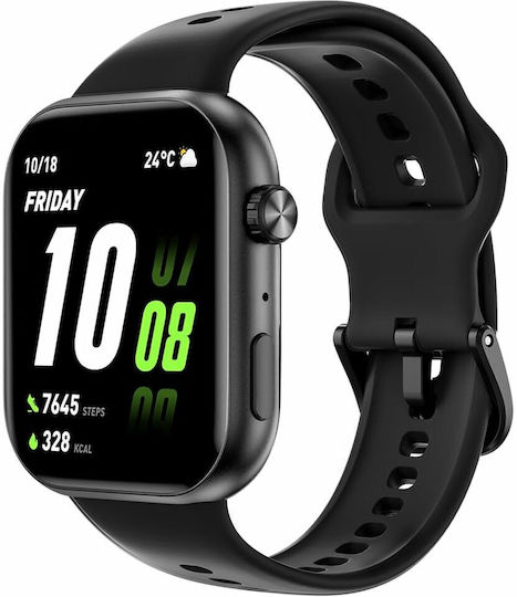 Honor Watch 2i 45mm με Παλμογράφο (Μαύρο)
