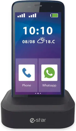 eStar Digni Smart Dual SIM (16GB) Μπλε - Image 4