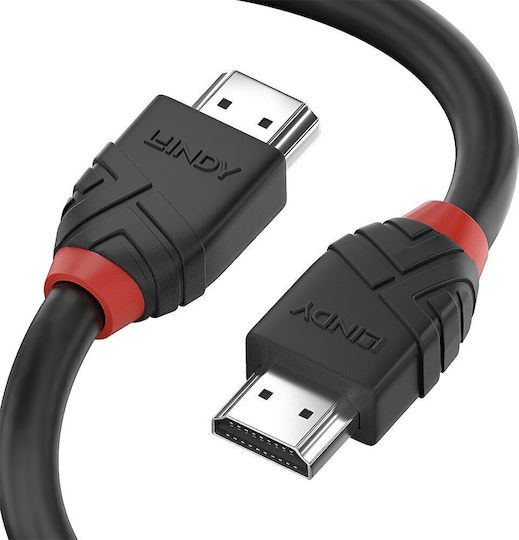Lindy HDMI 2.1 Cable HDMI male - HDMI male 3m Μαύρο 36772 - Image 3