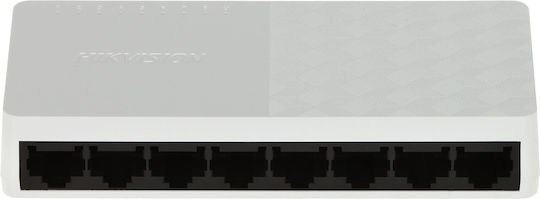 Hikvision DS-3E0108D-O Unmanaged L2 Switch με 8 Θύρες Ethernet - Image 2