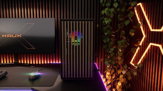 Krux Helio Micro Tower Κουτί Υπολογιστή Μαύρο - Image 9