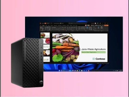 HP ProDesk 4 Tower G1i Gaming Desktop PC (Ultra 5-225/16GB DDR5/512GB SSD/W11 Pro) με Πληκτρολόγιο (US) - Image 3