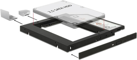 Θήκη Σκληρού Δίσκου Icy Dock Extra Tray Mb038 Series Black - Image 3