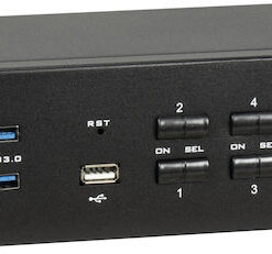 Inter-Tech KVM & Data Switch AC-42HUS