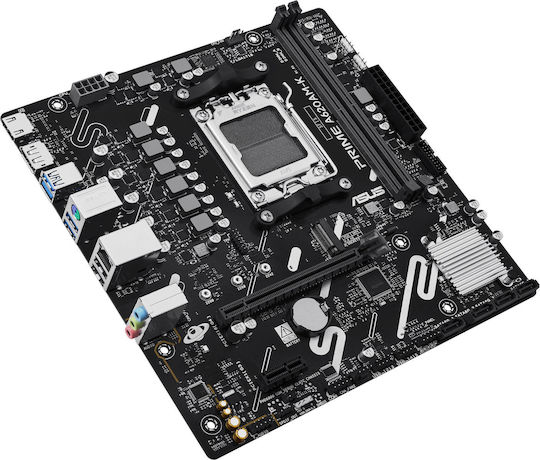 Asus Prime A620AM-K Motherboard Micro ATX με AMD AM5 Socket 90MB1GX0-M0EAY0 - Image 6