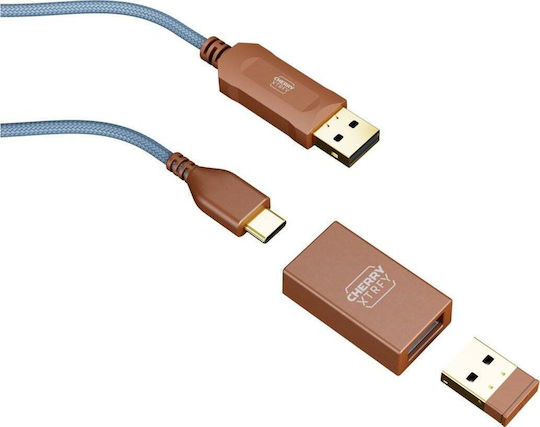 Cherry XTRFY M68 Ασύρματο Gaming Ποντίκι Μπλε - Image 7