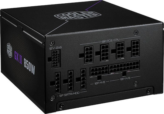 CoolerMaster Mwe Gold 850 rev. 3.0 850W Μαύρο Τροφοδοτικό Υπολογιστή Full Modular - Image 3