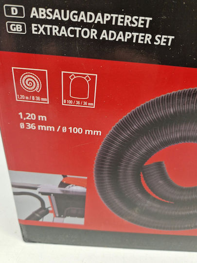 Absaugadapter-set 4310630 Schwarz Ø 100mm > Ø 36mm - Image 5