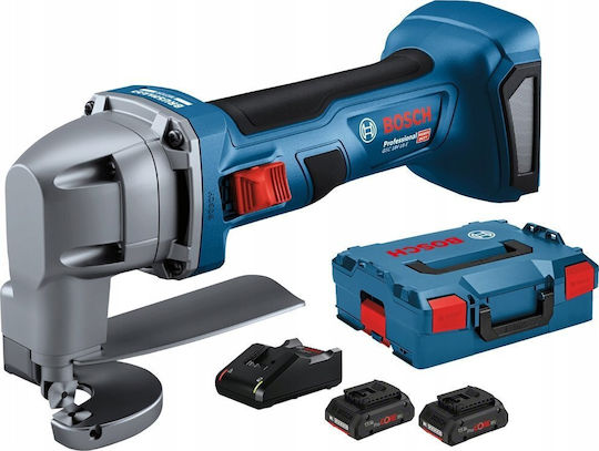 Bosch Λαμαρινοψάλιδο Μπαταρίας GSC 18V-16 E 48V 2x4Ah - Image 3