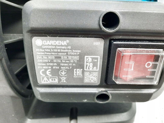 Gardena Ηλεκτρική Αντλία Επιφάνειας 800W Μονοφασική 09015-47 - Image 6