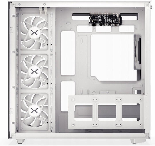 Krux Empero Gaming Midi Tower Κουτί Υπολογιστή με Πλαϊνό Παράθυρο και ARGB Φωτισμό Λευκό - Image 11