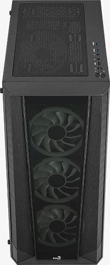 Aerocool Prism ARGB Midi Tower Κουτί Υπολογιστή Μαύρο - Image 6