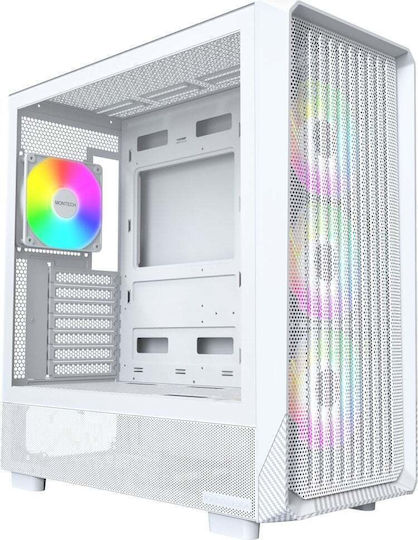 Montech X5 Midi Tower Κουτί Υπολογιστή με Πλαϊνό Παράθυρο Λευκό - Image 7