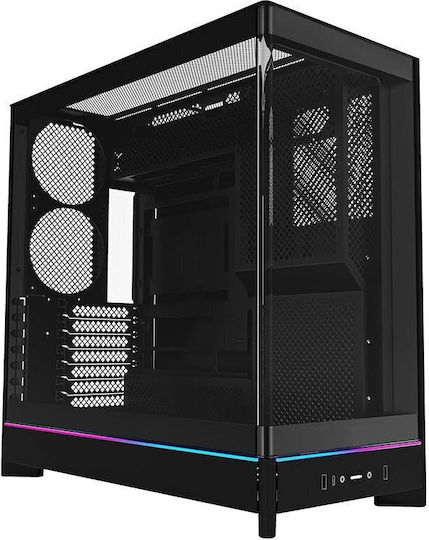 Montech HS02 Gaming Midi Tower Κουτί Υπολογιστή με Πλαϊνό Παράθυρο Μαύρο - Image 6