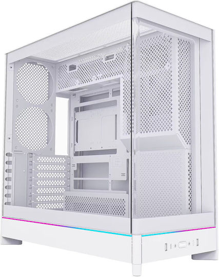 Montech HS02 Gaming Midi Tower Κουτί Υπολογιστή με Πλαϊνό Παράθυρο Λευκό - Image 6