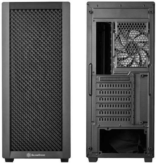 Silverstone FARA 515XR Gaming Midi Tower Κουτί Υπολογιστή με Πλαϊνό Παράθυρο Μαύρο - Image 3