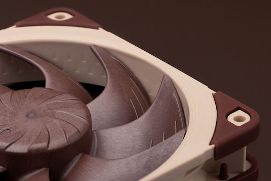 Noctua NF-A12x25 G2 PWM Sx2-PP Case Fan 120mm με Σύνδεση 4-Pin Καφέ - Image 3