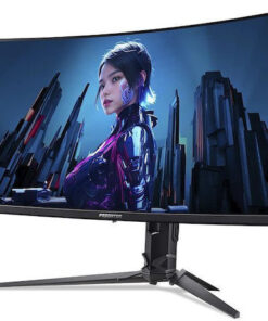 Alternative view of Acer UM.CXXEE.501 Ultrawide QD-OLED Curved Monitor 34" QHD 3440x1440