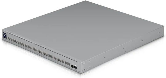 Ubiquiti Pro XG 24 PoE Managed L2 / L3 PoE++ Switch με 24 Θύρες Ethernet και 2 SFP Θύρες - Image 2